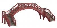 44-0186A Bachmann Scenecraft NER Footbridge Red